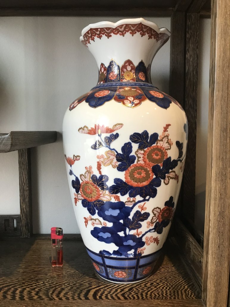 k0928612 鉄彩花瓶 作家物 花瓶 茶室 花びん 花入 壺 花器 華道具 陶器 